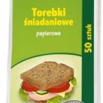 Grosik Torebki Śniadaniowe 50 Szt. Papierowe