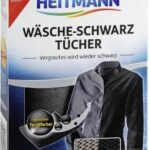 Heitmann chusteczki przywracające czerń 10 szt