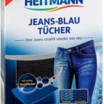 Heitmann jeans-blau chusteczki farbujące do jeansu 10 szt