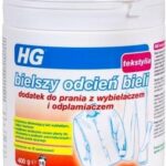 Hg Bielszy Odcień Bieli Dodatek Do Prania Z Wybielaczem I Odplamiaczem