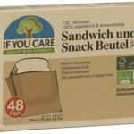 If You Care Papierowe Torebki Na Kanapki I Przekąski Kompostowalne 48 Sztuk