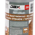 JAX PROFESSIONAL 20 PŁYN DO MASZYNOWEGO I RĘCZNEGO PRANIA DYWANÓW I TAPICERKI 1L
