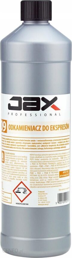 Jax Professional Odkamieniacz Do Ekspresów 1 L – 09