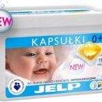 JELP hipoalergiczne kapsułki do prania białego/koloru, od urodzenia 11 sztuk