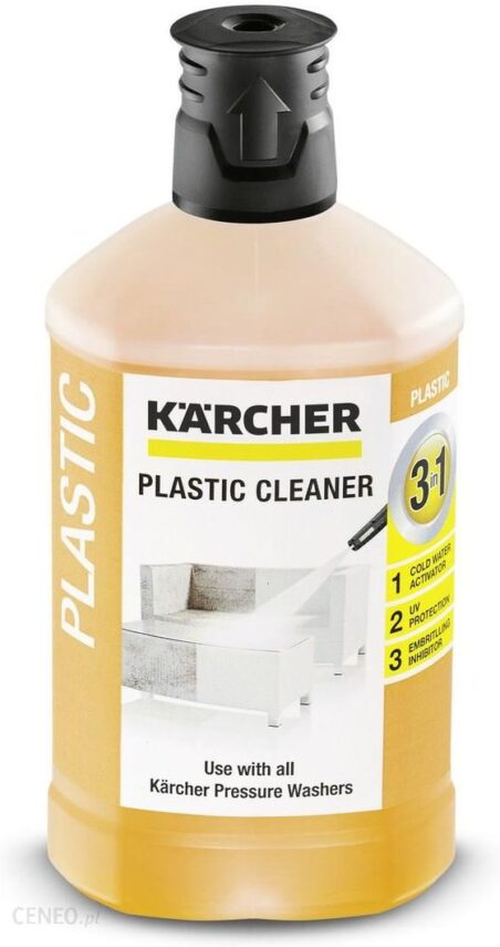 Karcher środek do czyszczenia plastiku 3w1 1L 6.295-758.0
