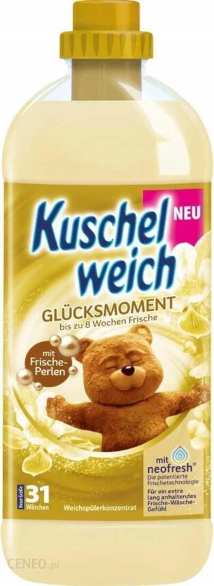 Kuschelweich Glücksmoment Złoty Płyn Płukania 1L