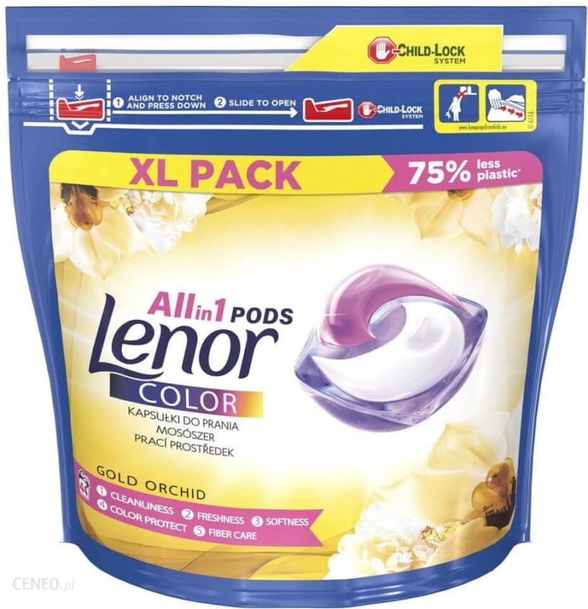 Lenor kapsułki do prania Gold Orchid Color All-in-1, 44 szt.