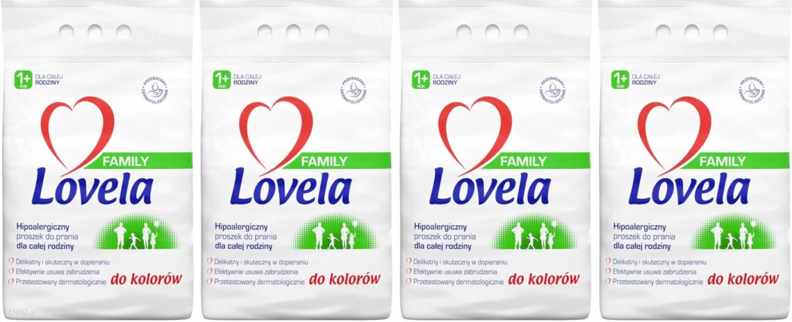 Lovela Family Proszek Do Prania Kolorów 4 X 2,1Kg