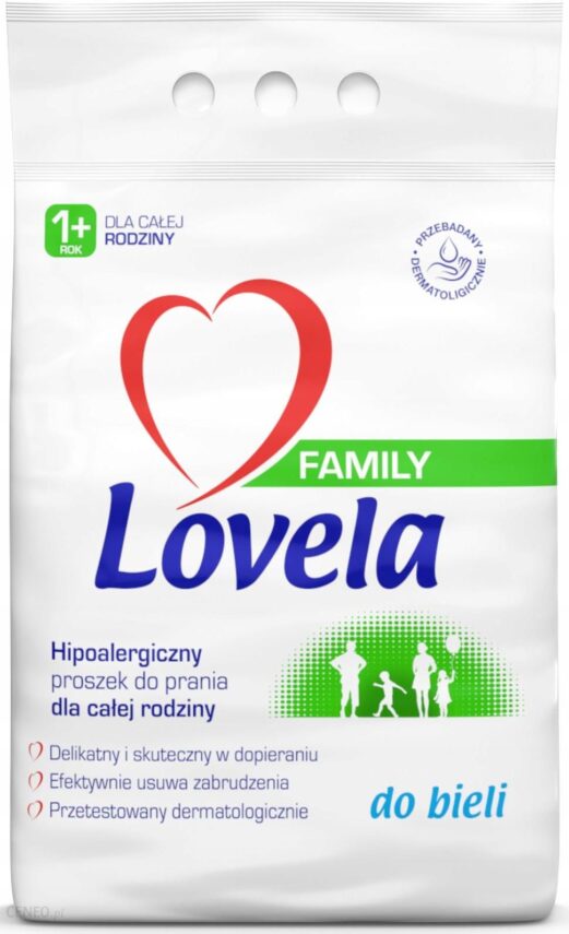 Lovela Kolor Proszek Prania Dzieci Niemowląt 3,25k