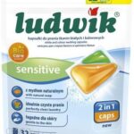 LUDWIK Kapsułki do prania tkanin białych i kolorowych Sensitive 2 in 1 caps 32 szt.