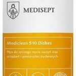 Medisept Mediclean 510 Dishes płyn do mycia naczyń miętowy Butelka bez pompki 1L