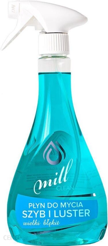 Mill Clean Płyn Do Szyb I Luster 555Ml Wielki Błękit