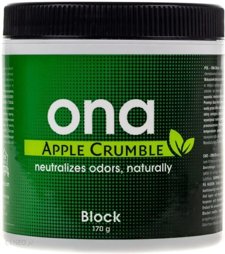 Odorchem ONA Block neutralizator zapachów Apple Crumble 170g