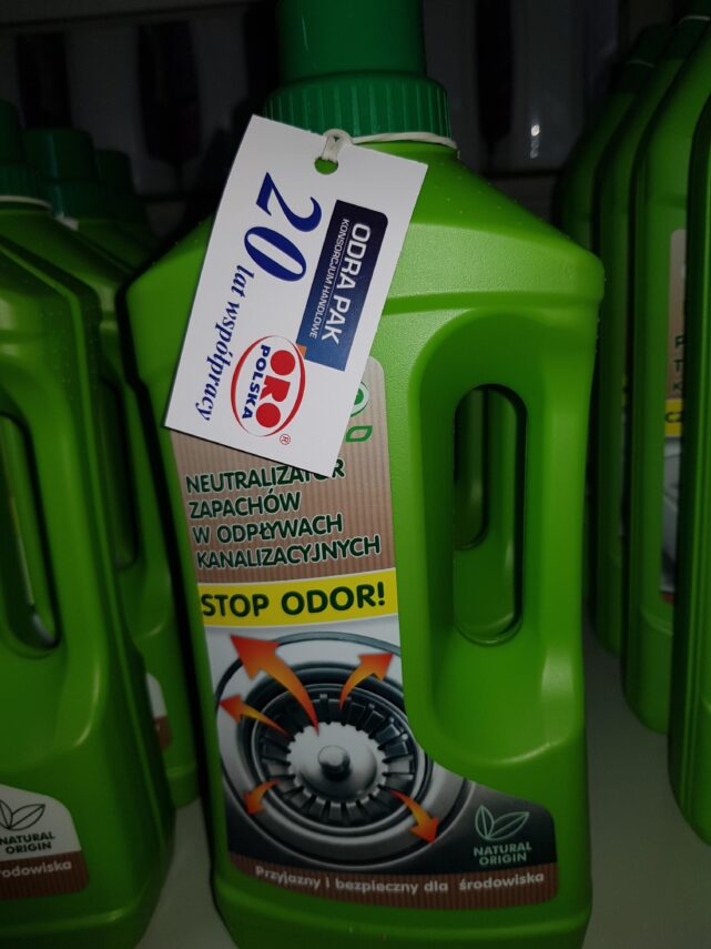 Oro Bio Neutralizator Zapachów W Odpływach Kanalizacyjnych 1L (1 Sztuka)
