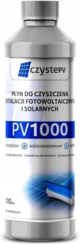 Płyn Do Mycia Czyszczenia Paneli Słonecznych 1L