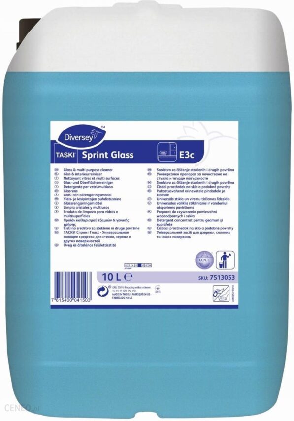 Płyn do szyb Diversey Taski Sprint Glass 10L