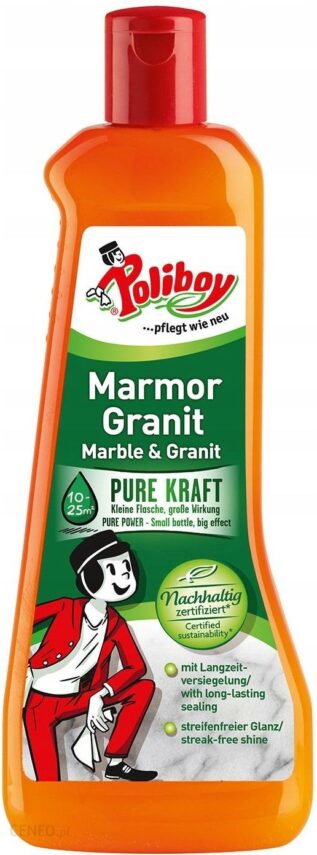 Poliboy Płyn Do Pielęgnacji Marmuru I Granitu Marmor Granit Pflege 500 Ml
