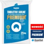PREMIUM - tabletki solne do stacji uzdatniania wody GAT. I KAMSOL - 25 KG