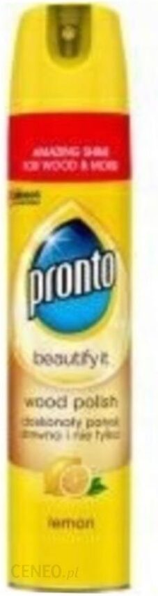 Pronto Wood Polish Lemon 250Ml Do Mebli I Drewna