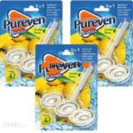 Pureven Aromatic Zawieszka do WC Cristal Lemon x3