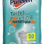 Pureven Chusteczki Czyszczące WC Toalety 50szt