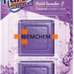Pureven Violet Barwiąca Kostka do Spłuczki WC x2