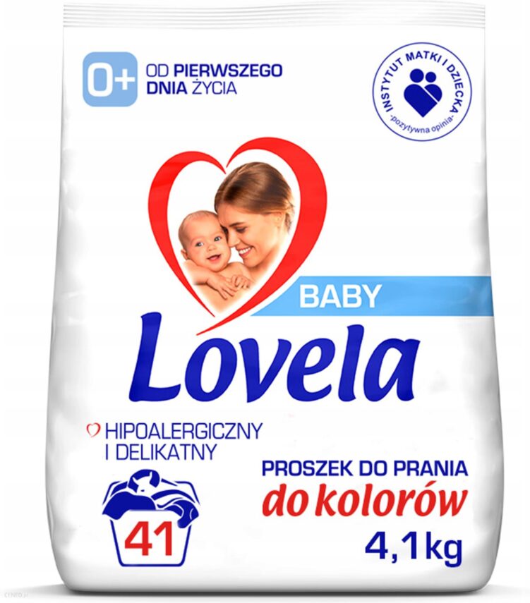 Reckitt Benckiser Lovela Baby Proszek Do Prania Ubranek Dziecięcych Hipoalergiczny Od Urodzenia 4,1 Kg