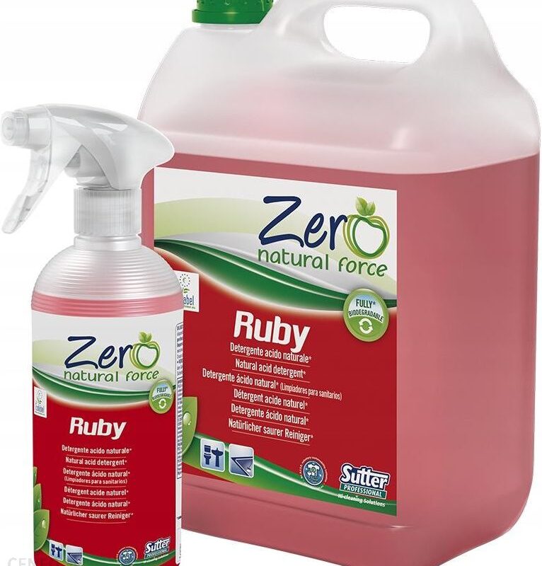 Ruby Ecolabel 5L – Eco Płyn Do Usuwania Kamienia