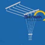 Sanwik Suszarka Sufitowa do bielizny 5 Prętów 100cm De Lux