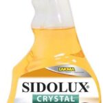 Sidolux Crystal Płyn do mycia szyb w sprayu z octem owocowym 500 ml