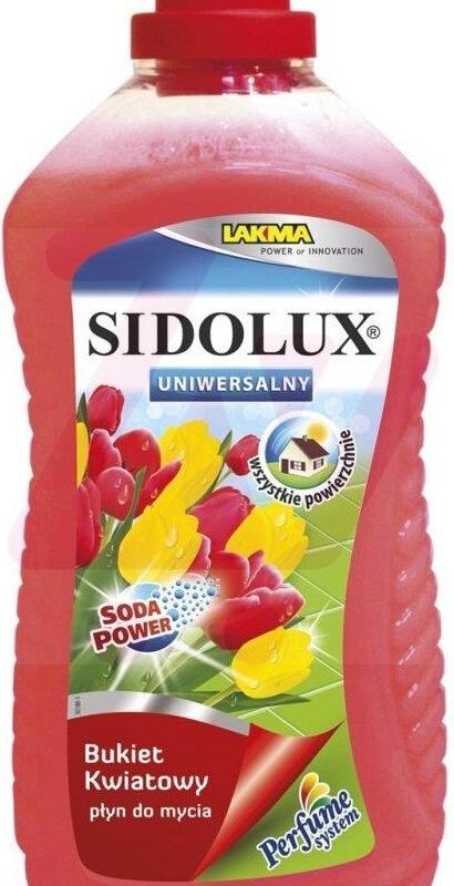 Sidolux Kwiatowy 1L Uniwersalny Płyn Do Mycia Podłóg