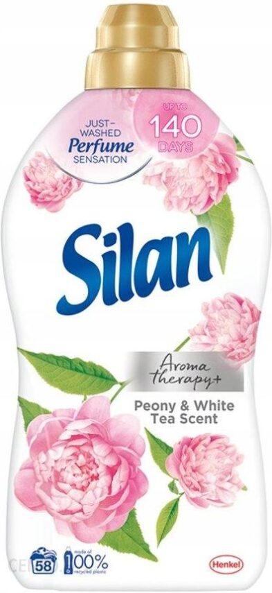 Silan Peony White Płyn do Płukania 1,45l (58 prań)
