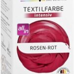 Simplicol Farba Barwnik Tkanin Czerwień Różana
