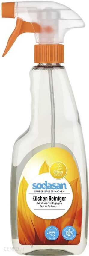 Sodasan Płyn Do Czyszczenia Kuchni Ekologiczny Cytrynowy 500Ml