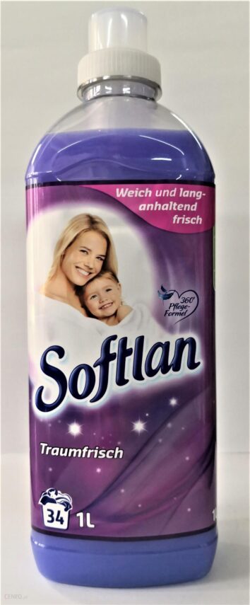 Softlan Płyn Do Płukania tkanin 1l 34pł. fioletowy