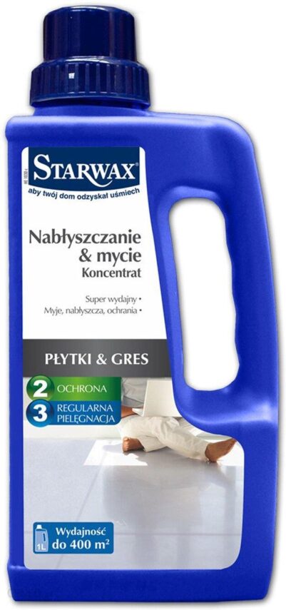 Starwax Koncentrat Do Nabłyszczanie Płytki&Gres 1 L