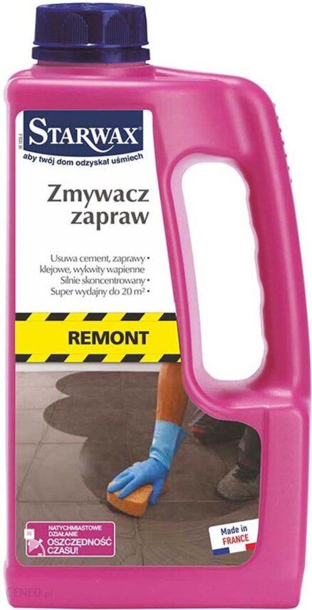Starwax Zmywacz Zaprawy Cementowej Płytki&Gres