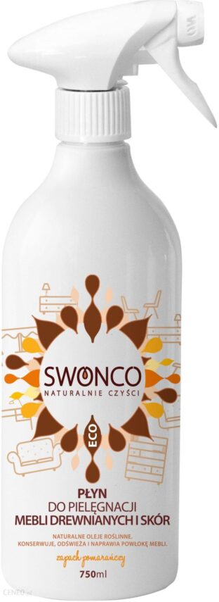 Swonco Płyn do pielęgnacji mebli drewnianych i skór 750ml