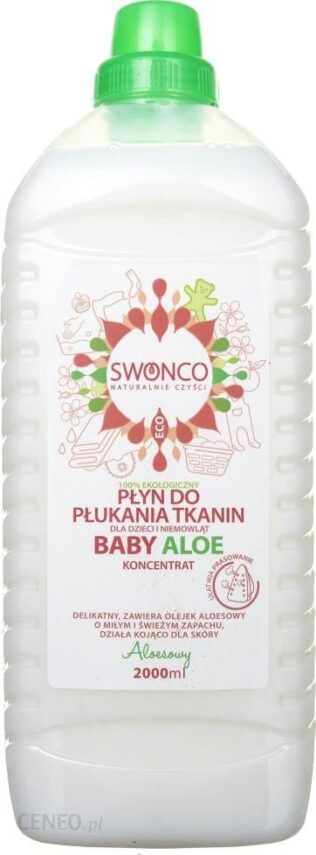 Swonco Płyn Do Płukania Baby Aloe Tkanin Dla Dzieci I Niemowląt 2000Ml (SWO358)