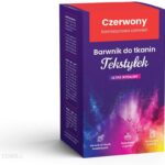 Tekstylek Barwnik Do Tkanin Czerwony