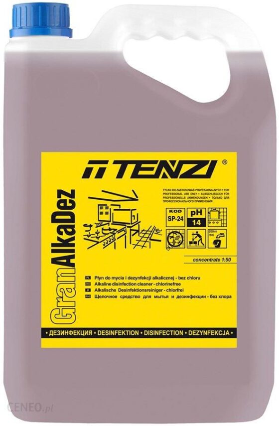 Tenzi Płyn Do Mycia I Dezynfekcji Alkalicznej Gran Alka Dez 5L