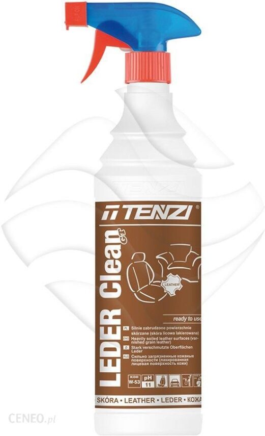 Tenzi Preparat Do Pielęgnacji Skórzanej Tapicerki Mebli Skórzanych Leder Clean Gt 600Ml
