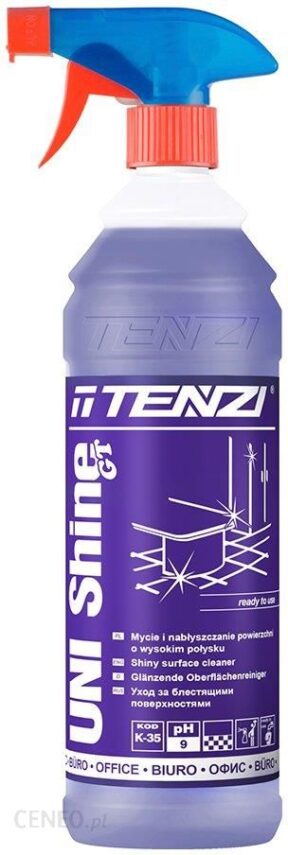Tenzi Środek Do Mycia I Pielęgnacji Powierzchni Błyszczących Uni Shine 1L