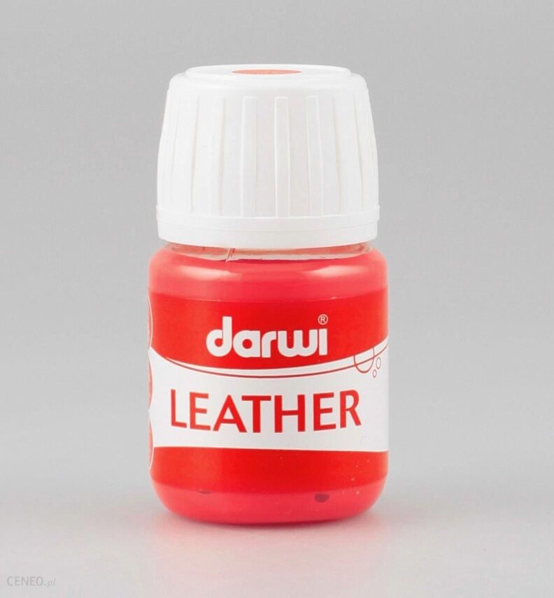 The Clay And Paint Factory Farba Do Skóry 30 Ml Czerwona (Da0420030490)