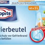 Toppits Torby do zamrażania 1l 40 szt