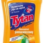 Tytan Uniwersalny Płyn Do Mycia Słodka Pomarańcza Koncentrat 1,25L