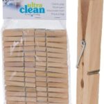 Ultra Clean klamerki drewniane na pranie 60szt.