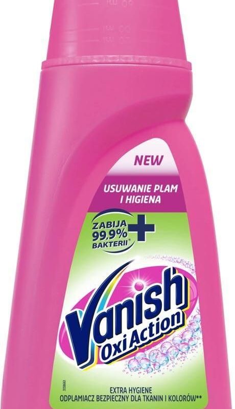 Vanish Extra Hygiene odplamiacz w żelu 940ml antybakteryjny