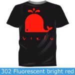 Vielo Farba Do Tkanin Fluorescencyjne 50Ml 302 Fluorescent Brigt Red