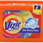 Vizir 3In1 Pods Kapsułki Do Prania Tkanin Do Koloru 14 Szt